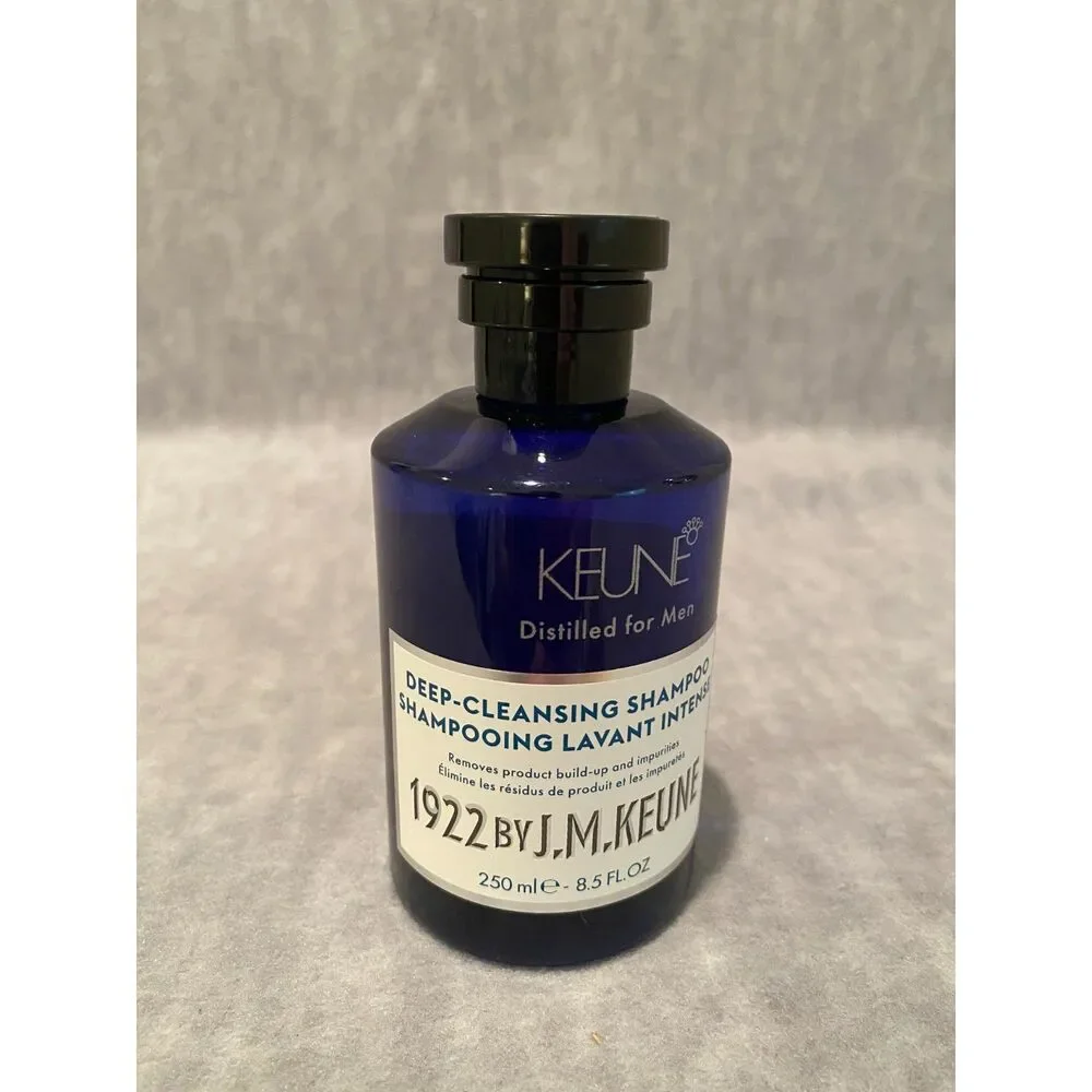 Keune Distilled for Men Deep Cleansing Hair Shampoo NEW‎ 8.5 fl. oz. 250 ml.